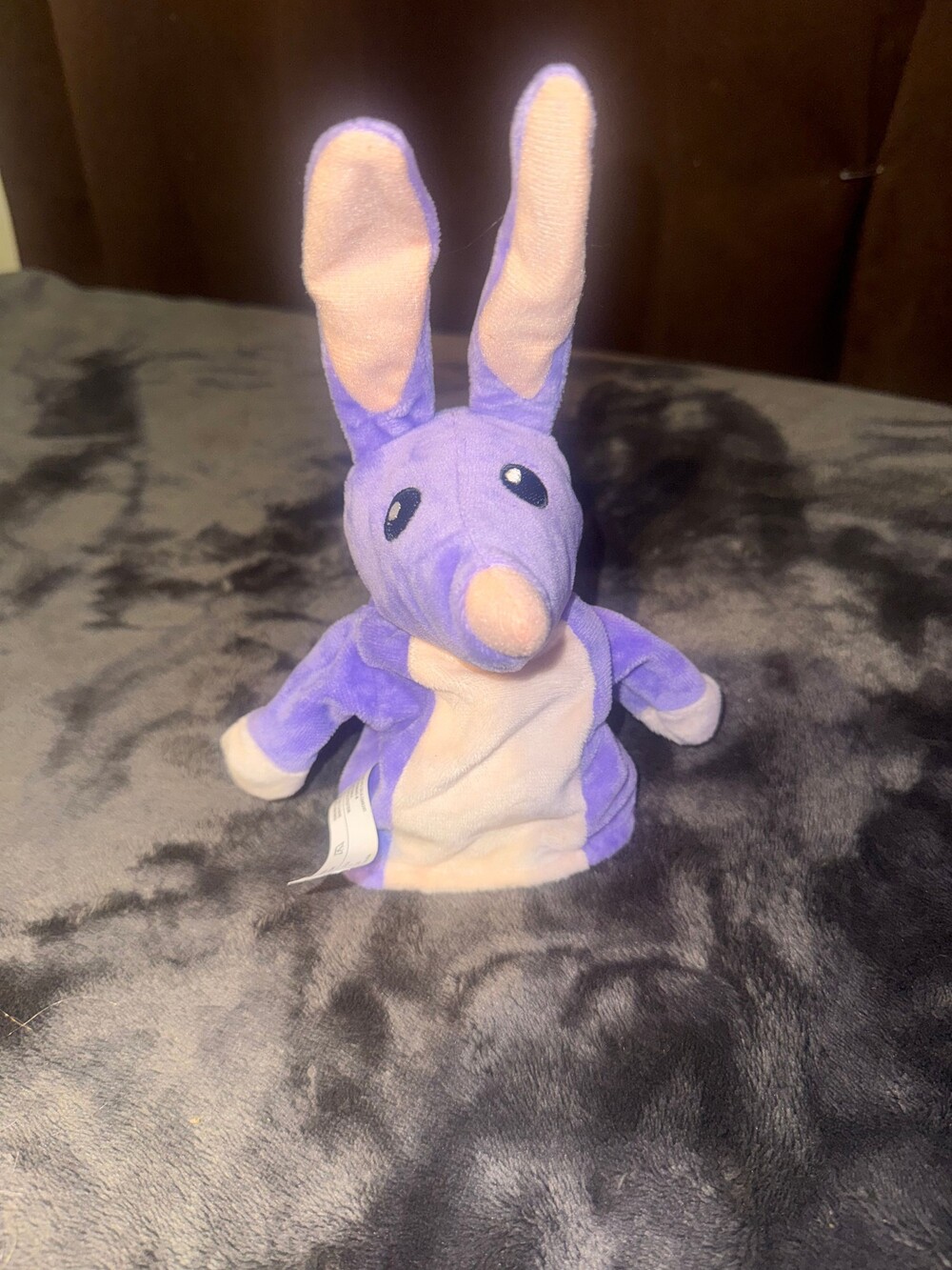 Bluey Purple Plush Hand Puppet Soft Toy
